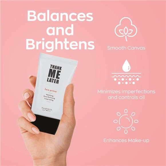Elizabeth Mott Thank Me Later Base Primer for Face,30g - Picture 3 of 9